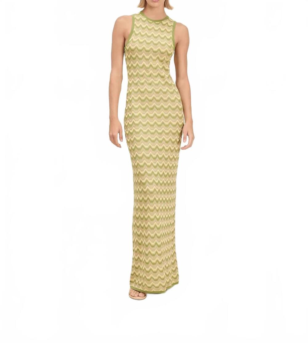 NEW DEVON WINDSOR dalia dress in green
